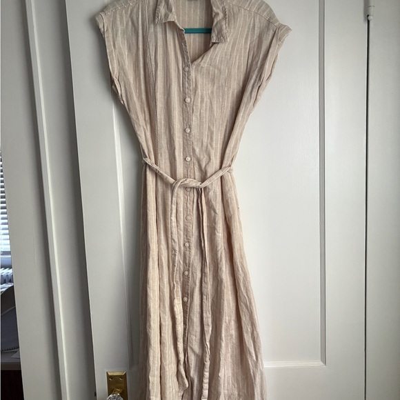 GAP Linen blend midi shirt dress - Picture 5 of 8